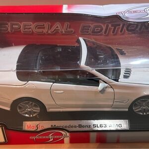 Mercedes-Benz SL63 AMG Model - Silver